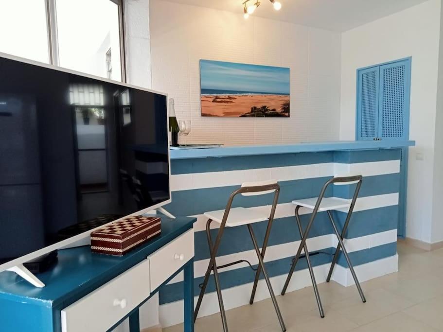 Apartment With Large Terrace, 10 Meters From Playa De Las Burras San Bartolomé Exteriör bild